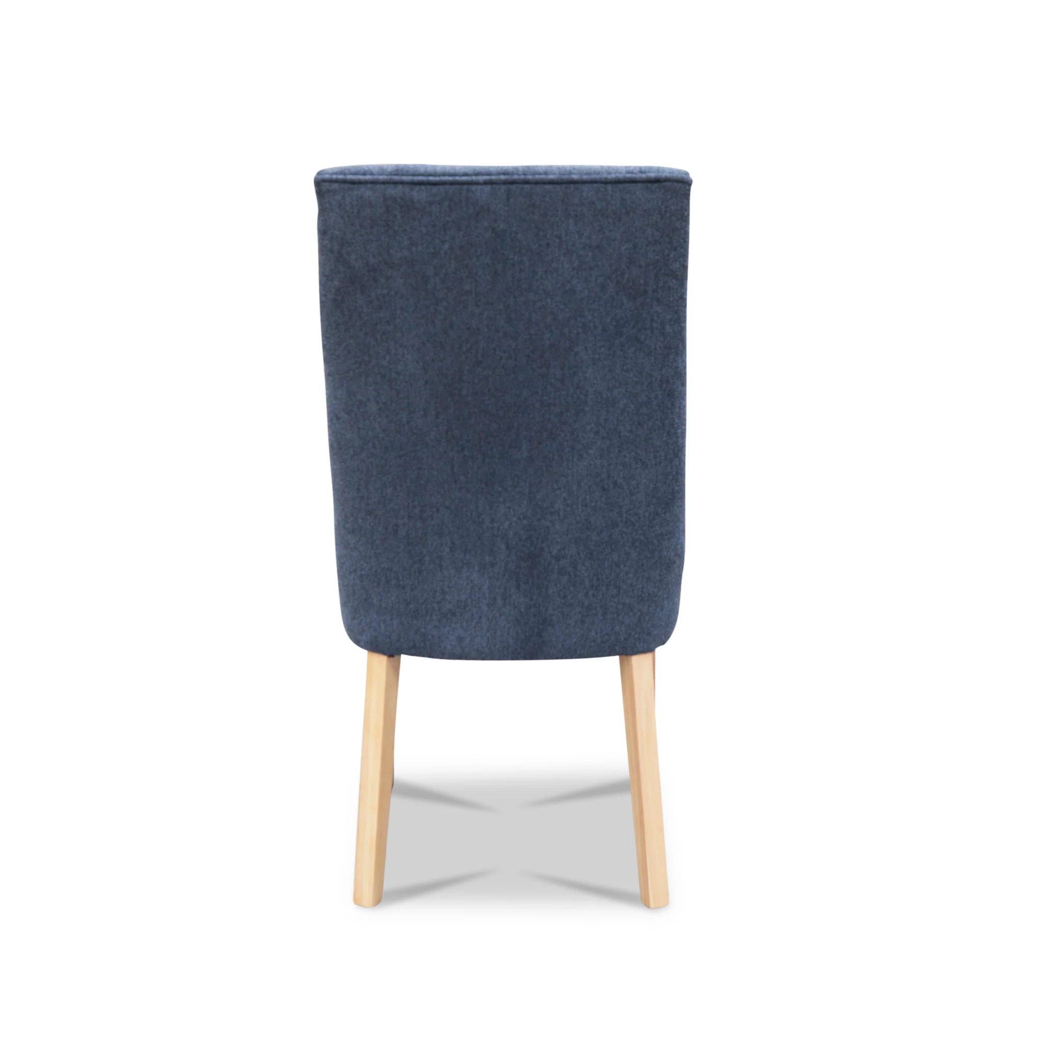 Island Oak Dining Chair - Natural - Lance Charcoal - Image 10