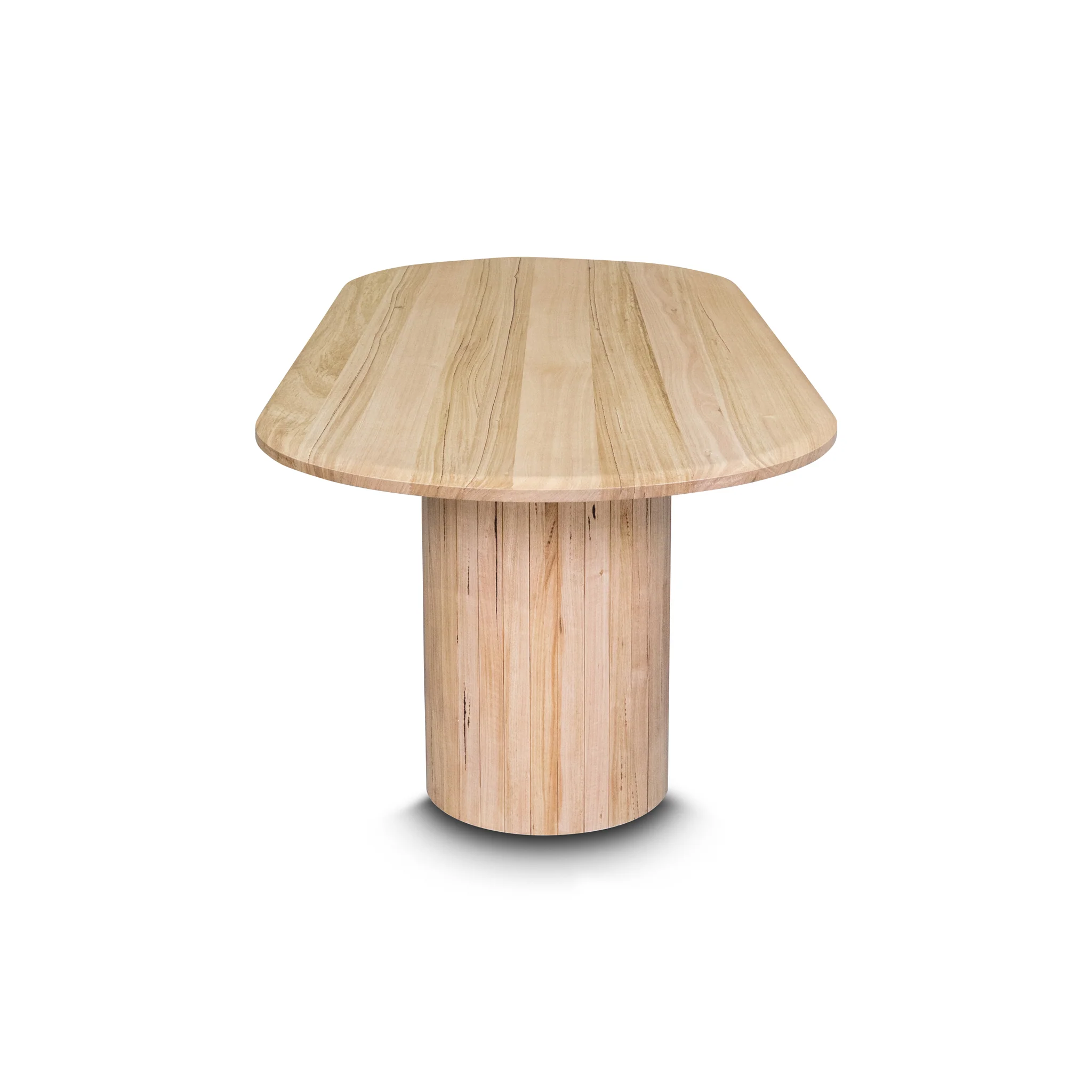 Semillon 240cm New Zealand Ash Oval Dining Table - Natural - Image 13