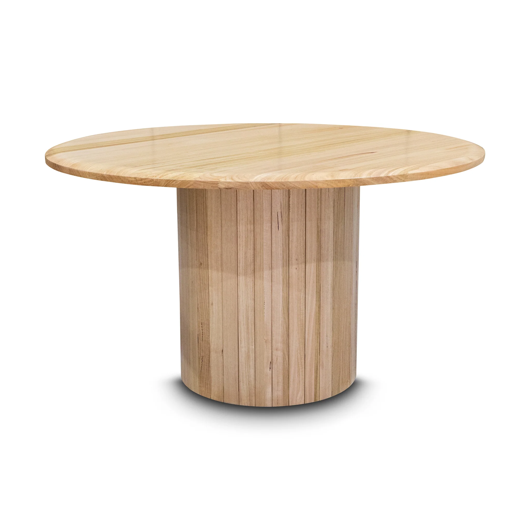 Semillon New Zealand Ash 135cm Round Dining Table - Natural - Image 8
