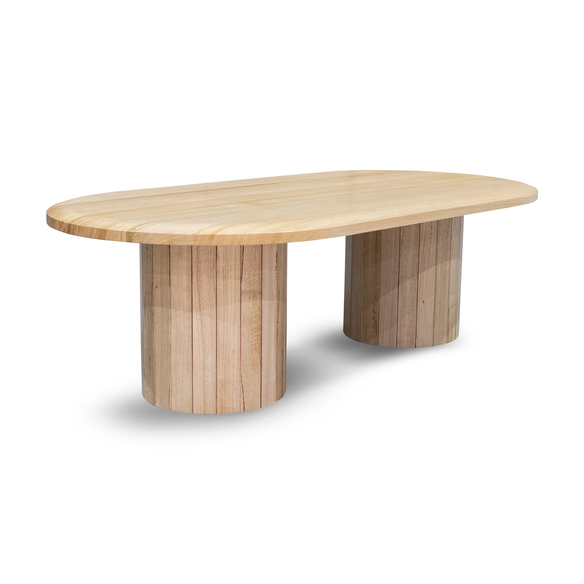 Semillon New Zealand Ash Oval Coffee Table - Natural - Image 5