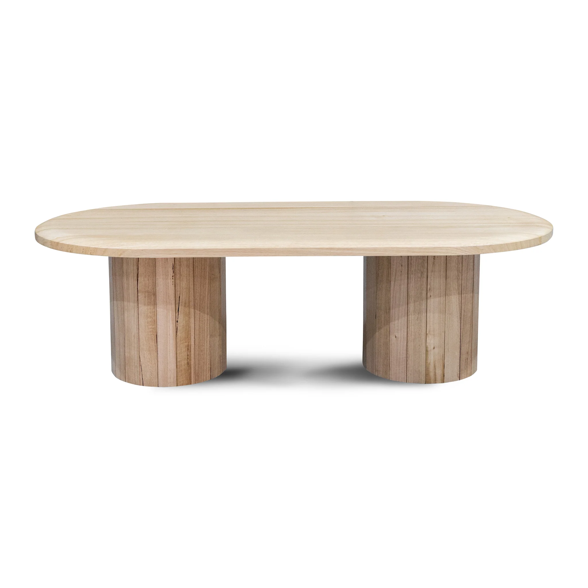Semillon New Zealand Ash Oval Coffee Table - Natural - Image 6