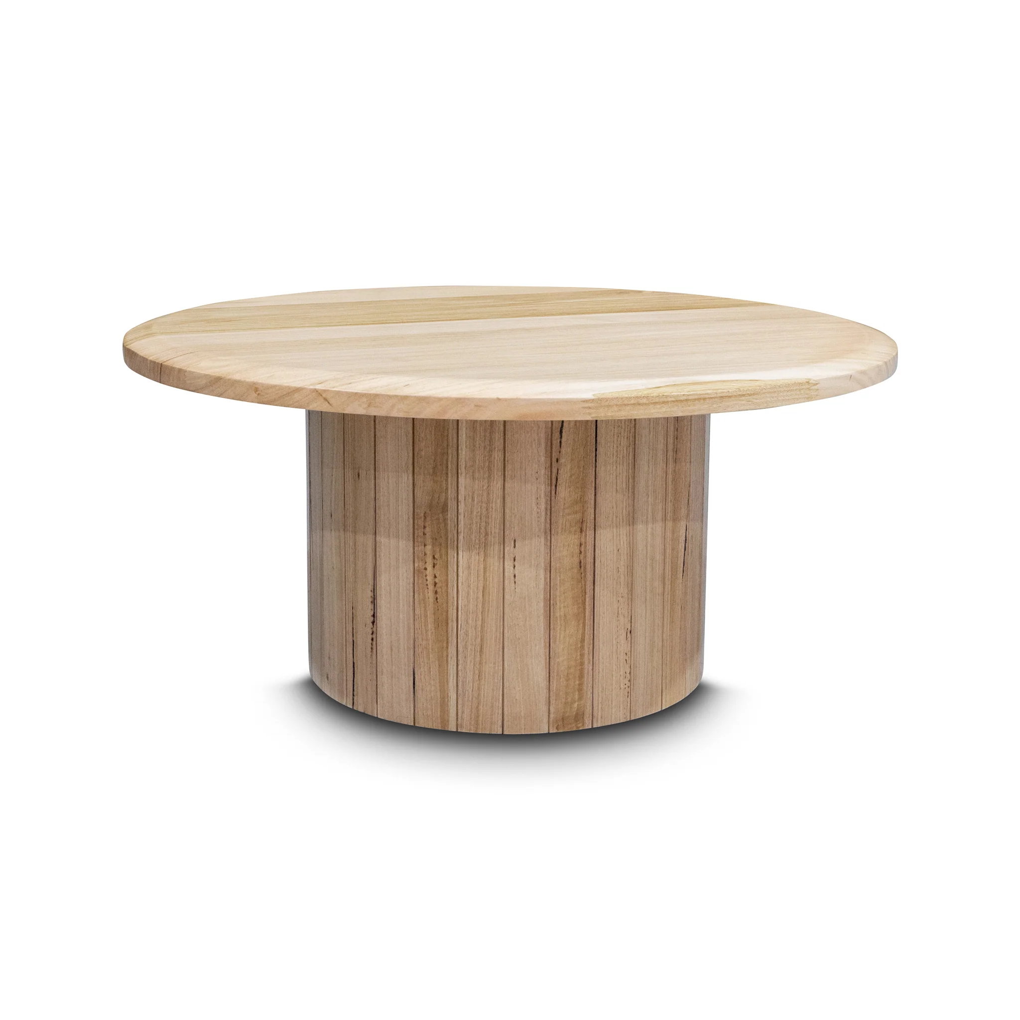 Semillon New Zealand Ash Round Coffee Table - Natural - Image 4