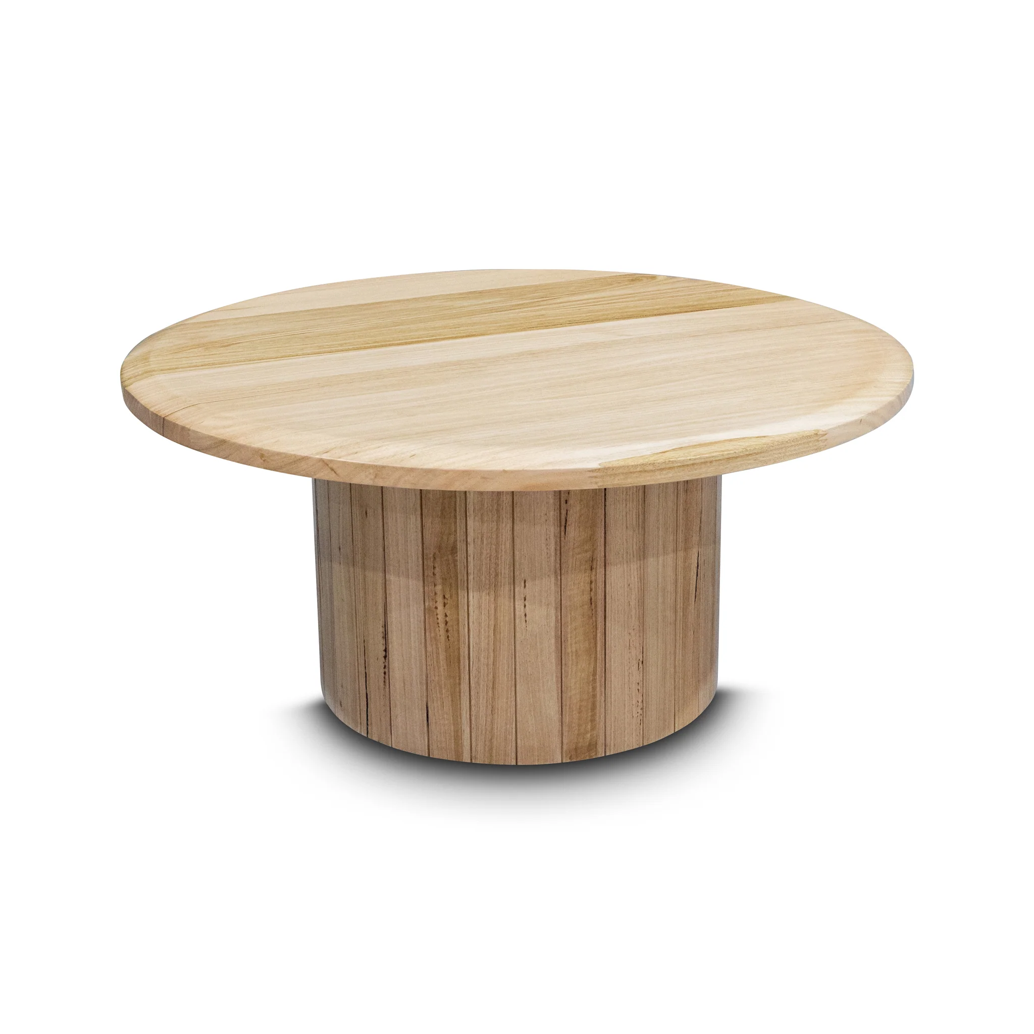 Semillon New Zealand Ash Round Coffee Table - Natural - Image 5