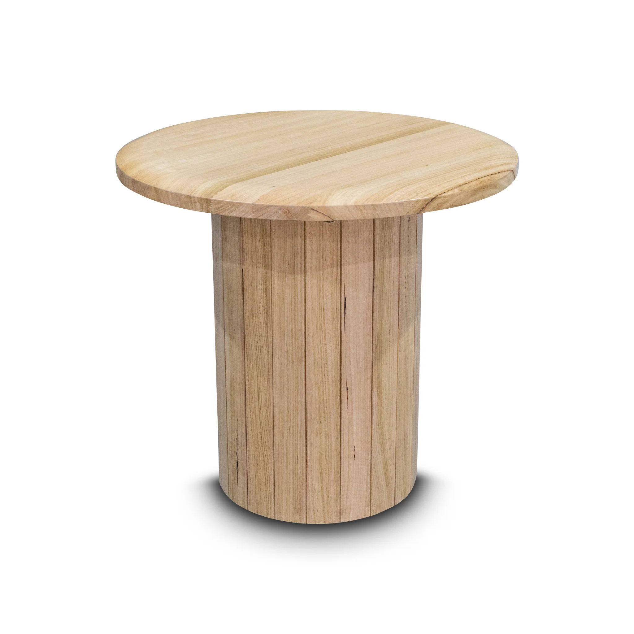 Semillon New Zealand Ash Round Lamp Table - Natural - Image 4