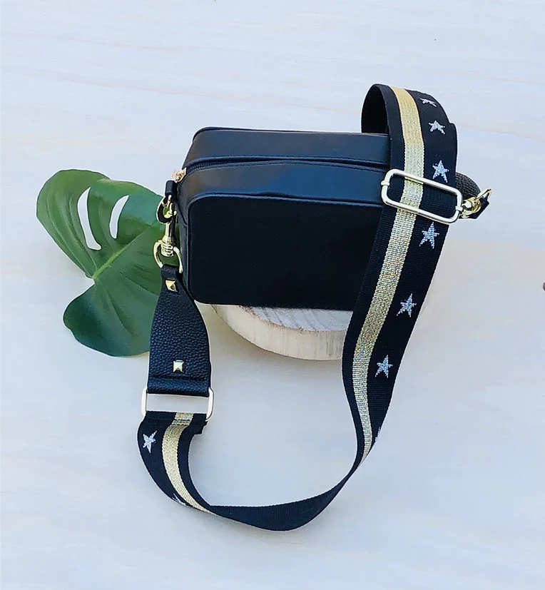 Stars & Stripes - Bag Strap - Gold Hardware - Image 3