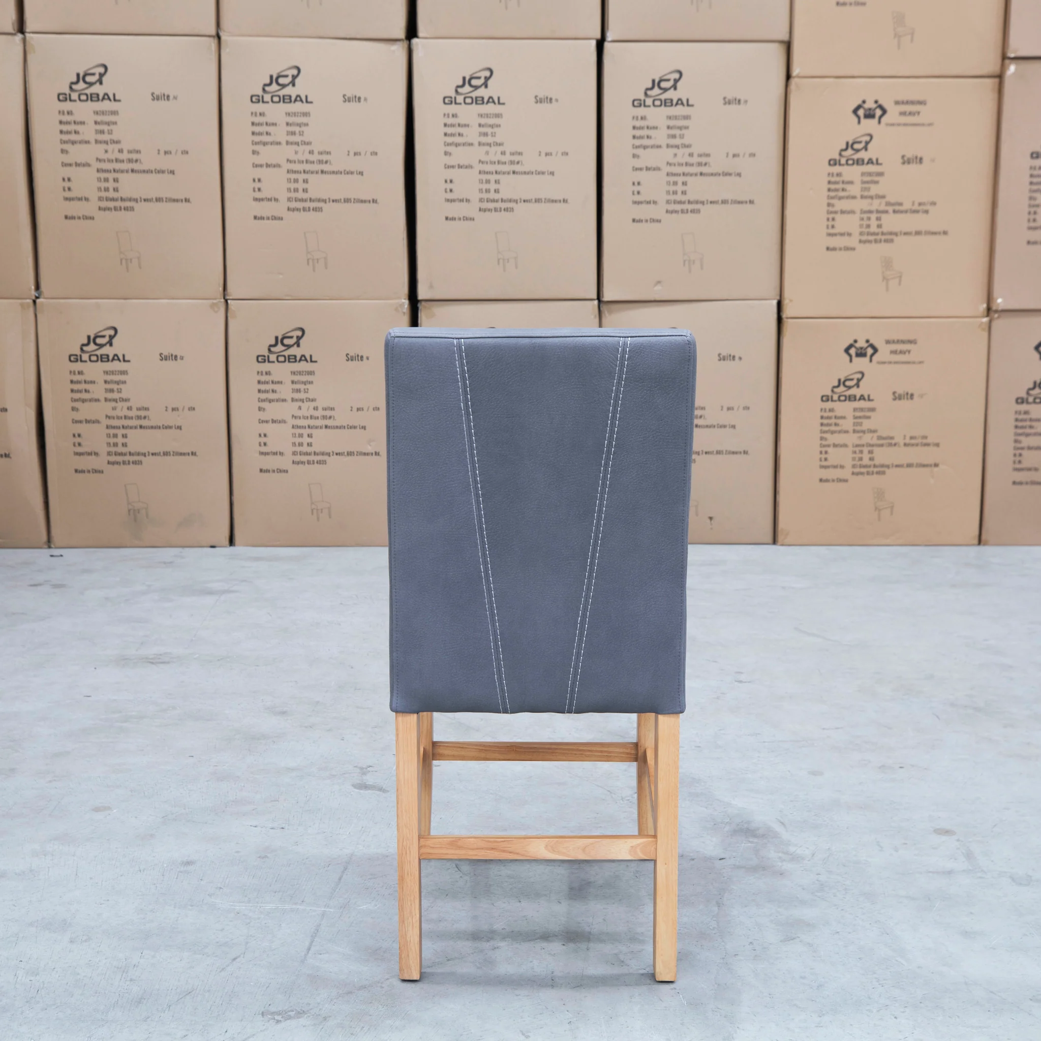 Wellington Bar Stool - Natural - Ash - Image 7